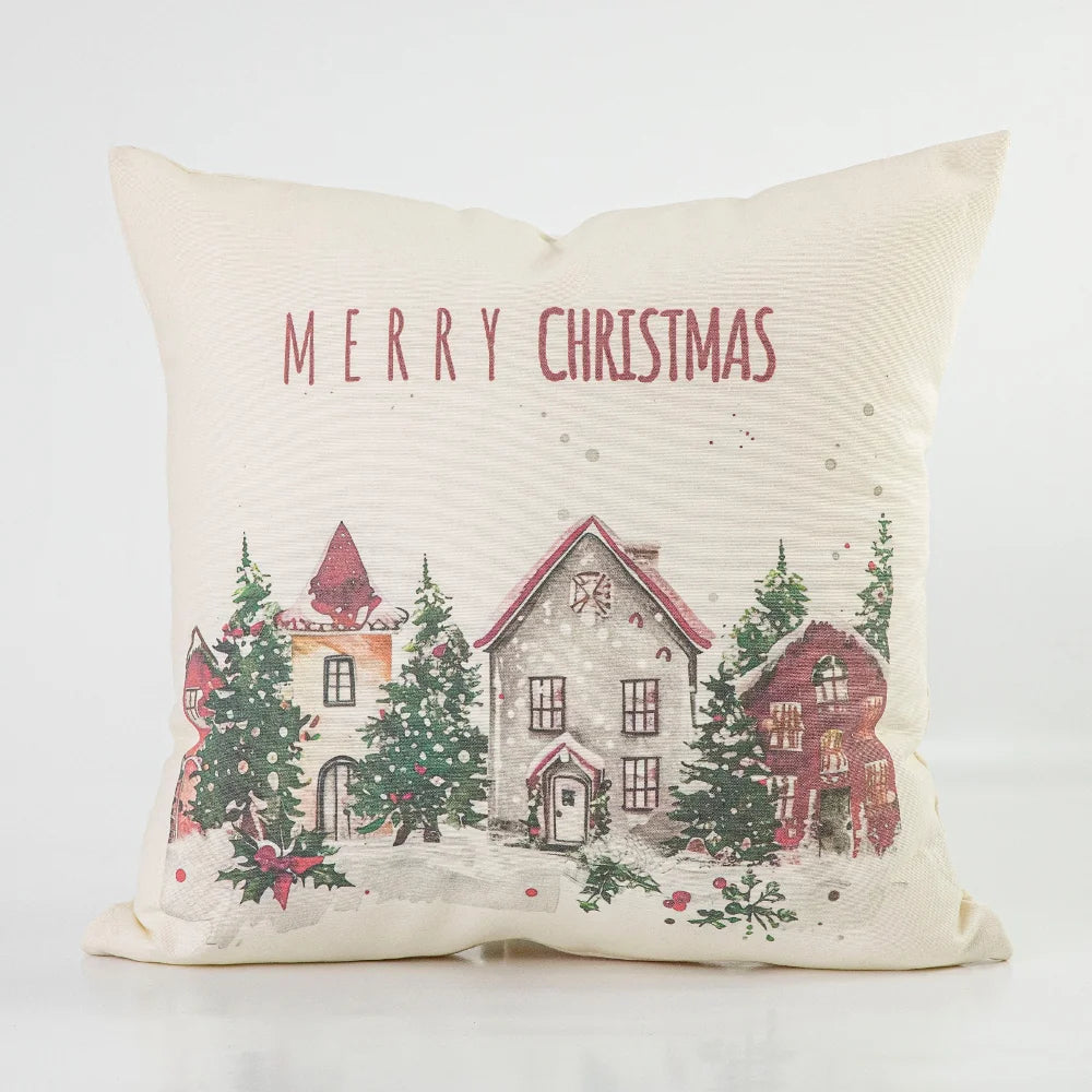 Μαξιλάρι Διακοσμητικό Χριστουγεννιάτικο Printed Σχέδιο 104 από την εταιρεία Borea Home Textiles