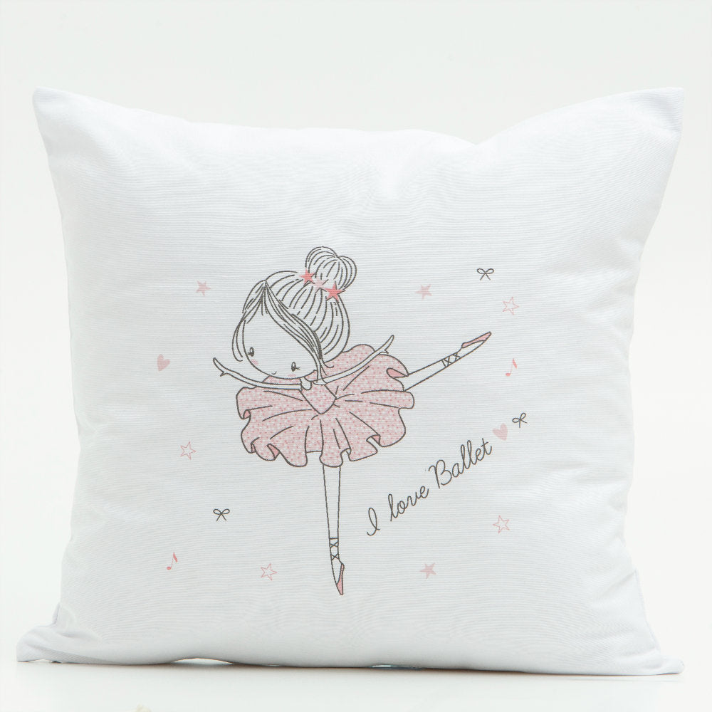 Μαξιλάρι Διακοσμητικό Printed Ballet από την εταιρεία Borea Home Textiles