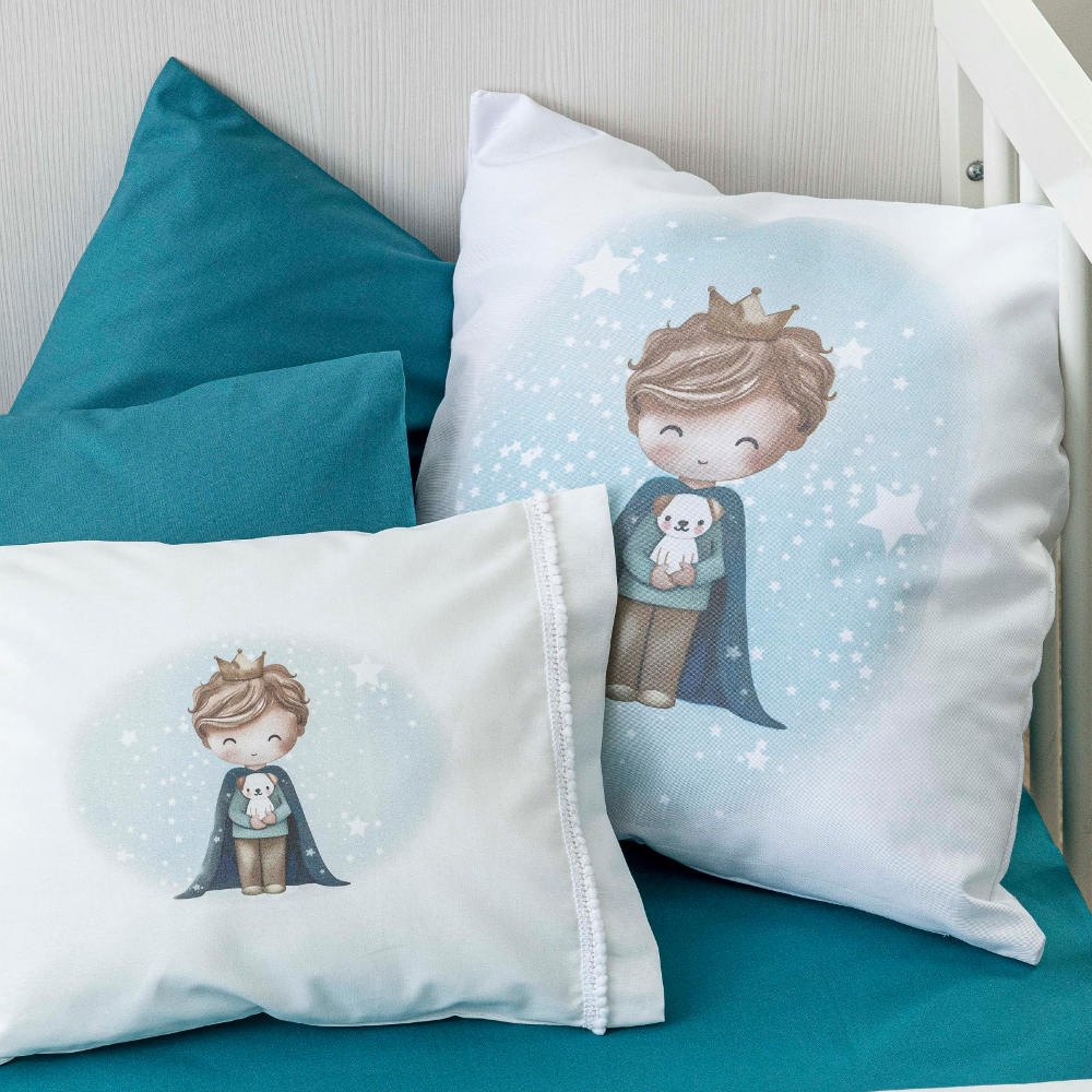 Μαξιλάρι Διακοσμητικό Printed Little King από την εταιρεία Borea Home Textiles