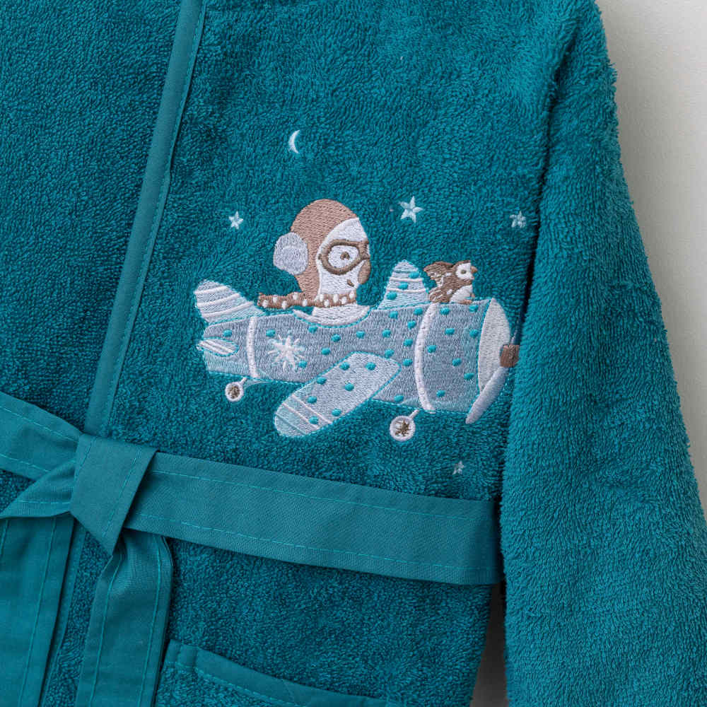 Μπουρνούζι Βρεφικό Aviator από την εταιρεία Borea Home Textiles