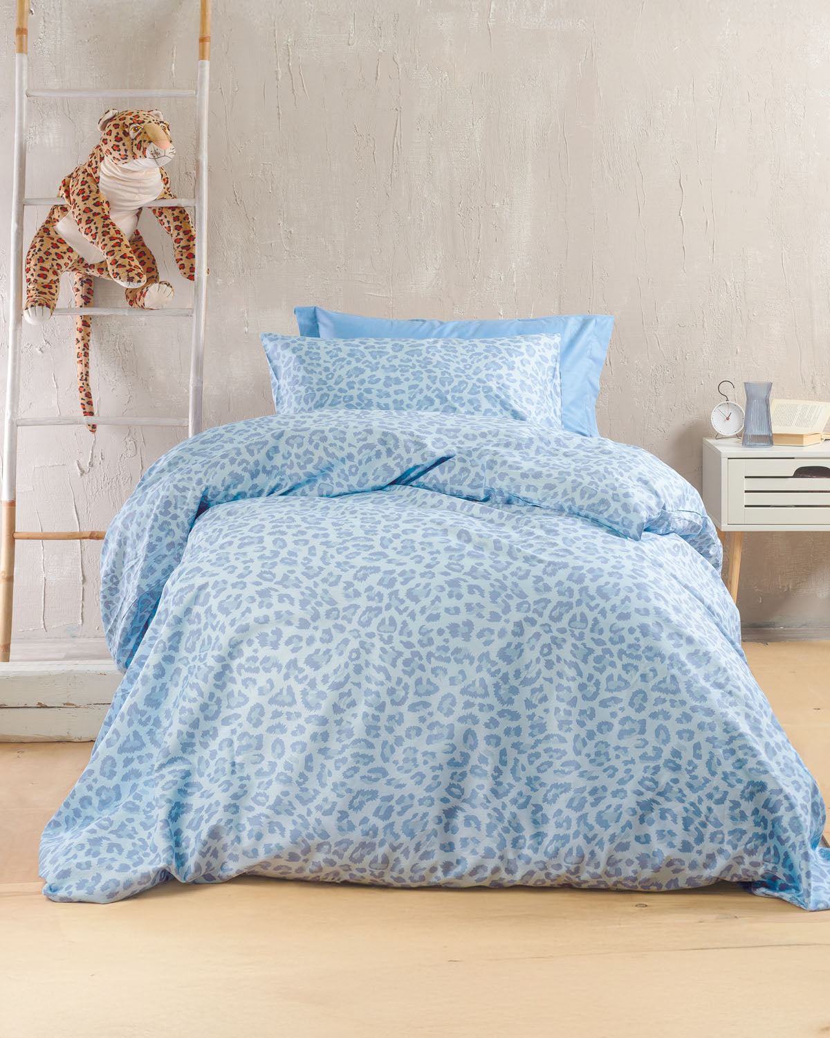 NALA Μπλε - Σετ παπλωματοθήκη Nova από την εταιρεία Rythmos Home