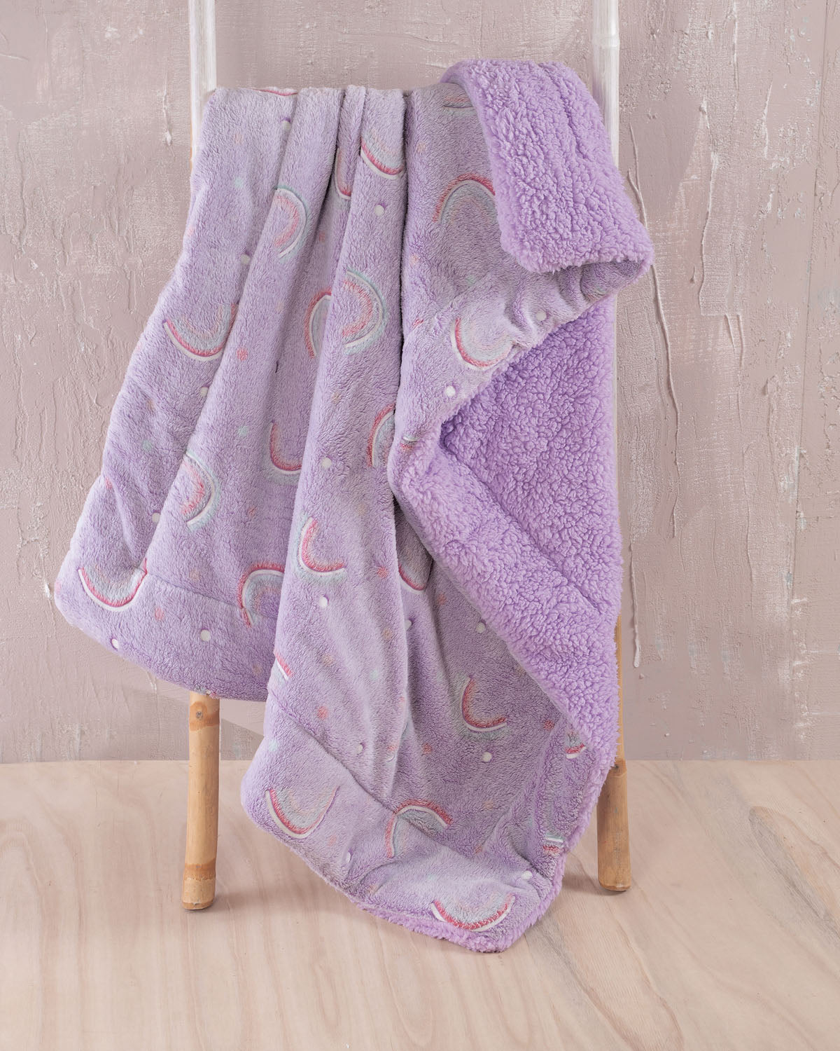 NELIE - ΚΟΥΒΕΡΤΟΠΑΠΛΩΜΑ ΠΑΙΔΙΚΟ LUMINUS (flannel fleece)
