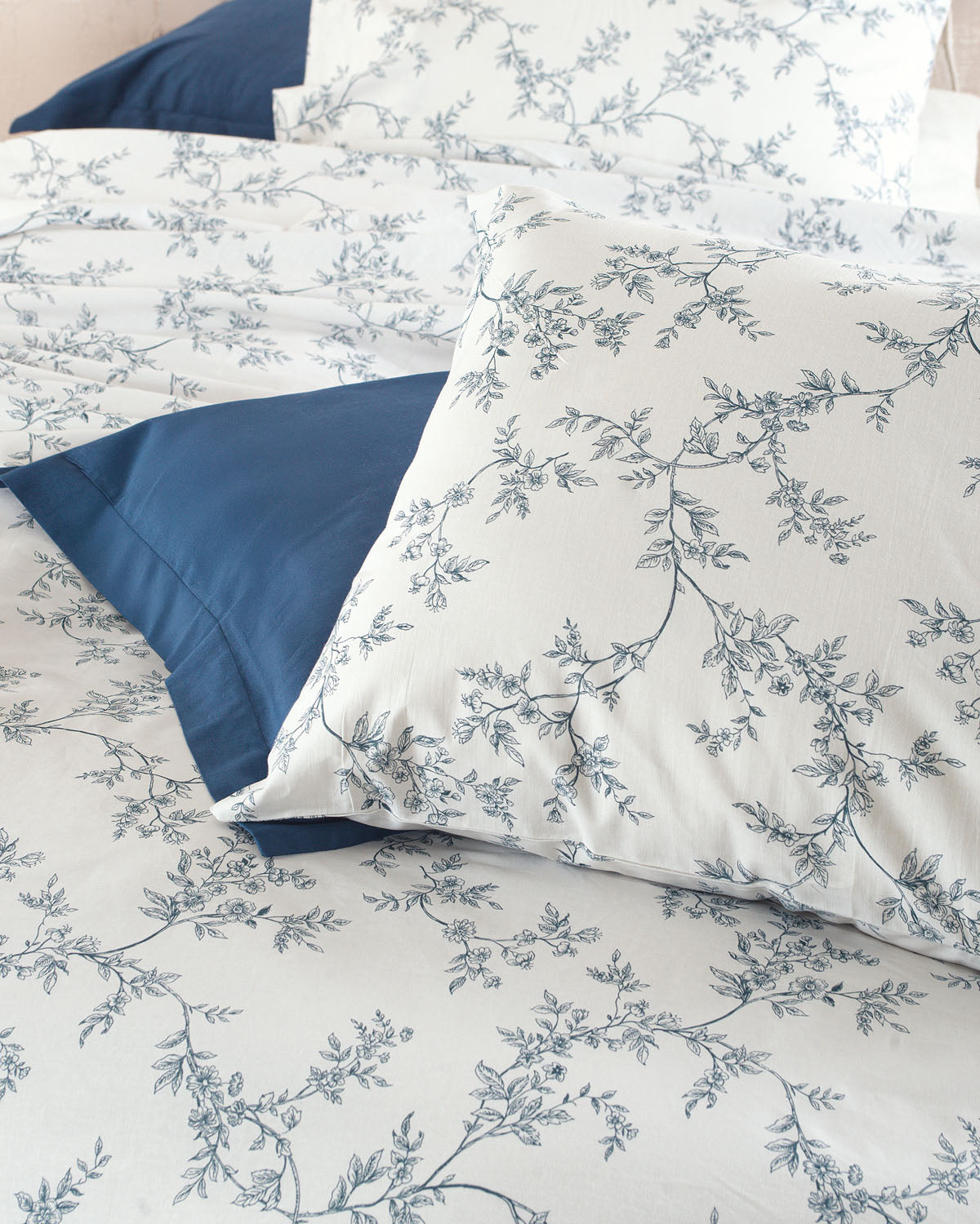 ODET Μπλε - Ζεύγος μαξιλαροθήκες από την εταιρεία Rythmos Home