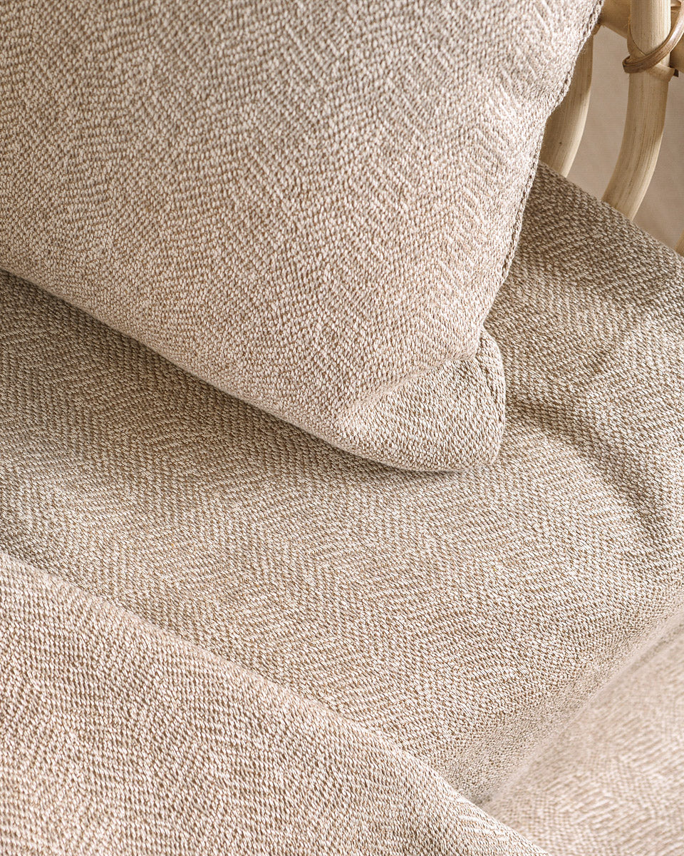 ONLY Μπεζ - Μαξιλαροθήκη από την εταιρεία Rythmos Home