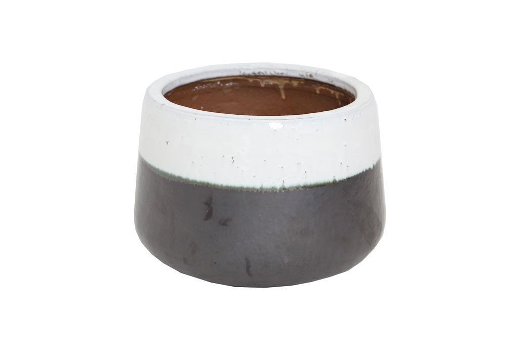 Βάζο Ανθρακί Λευκό (38x38x27) Soulworks 0440059 από την εταιρεία SOULWORKS