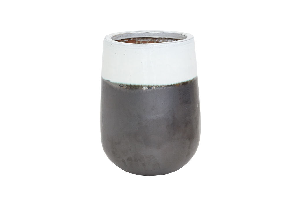 Βάζο Ανθρακί Λευκό (38x38x50) Soulworks 0440062 από την εταιρεία SOULWORKS