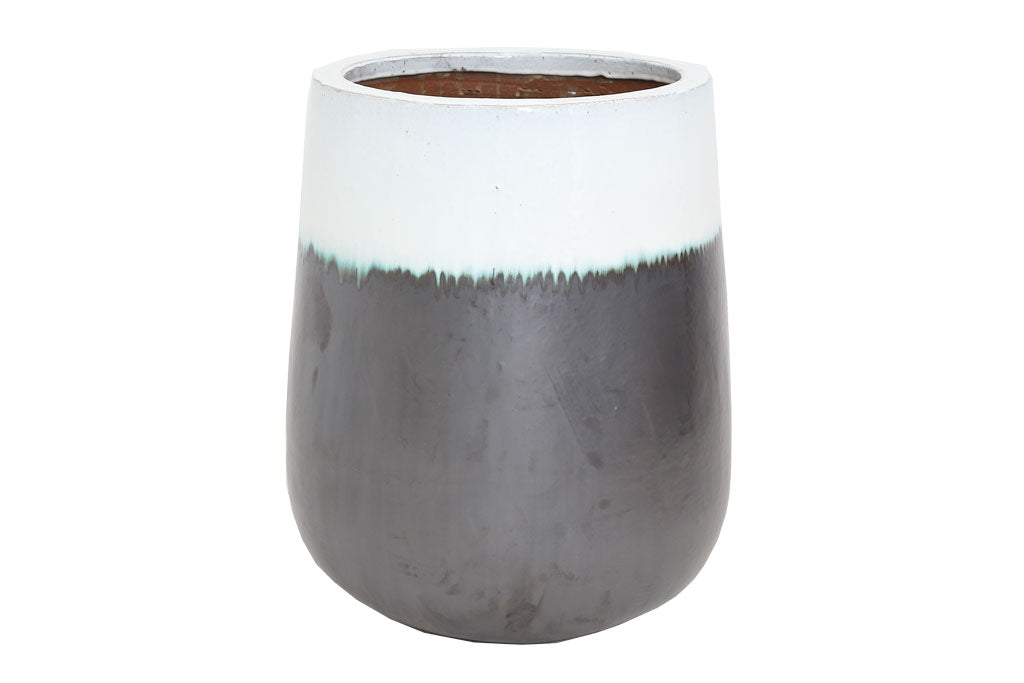 Βάζο Ανθρακί Λευκό (54x54x65) Soulworks 0440063 από την εταιρεία SOULWORKS