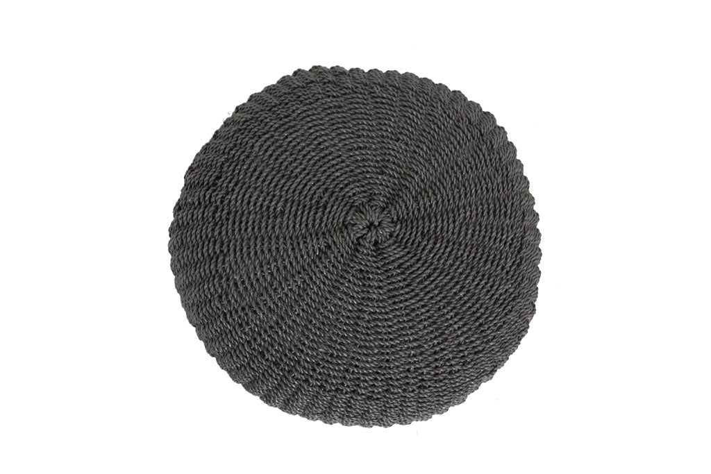 Πουφ Matera μαύρο (60x60x30) Soulworks 0490104 από την εταιρεία SOULWORKS