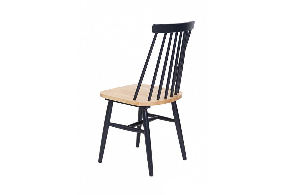 Καρέκλα Τραπεζαρίας Kristie Natural/Navy Blue (42x52x87) Soulworks 0600005 από την εταιρεία SOULWORKS