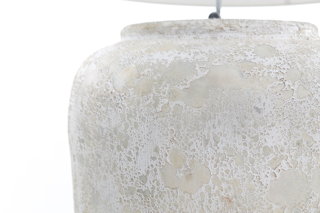 Κεραμικό Επιτραπέζιο Φωτιστικό Zimp White Classic (40x40x45) Soulworks 0630001 από την εταιρεία SOULWORKS