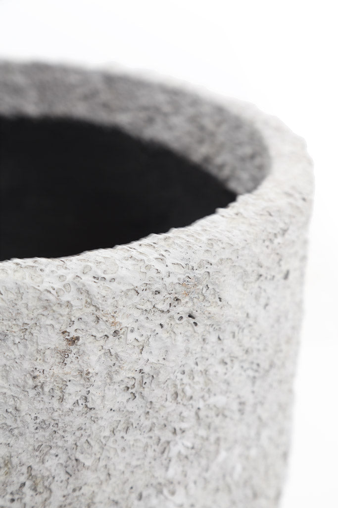 Διακοσμητικό βάζο Siso Gel Coral White (45x45x53) GRC Soulworks 0630017 από την εταιρεία SOULWORKS