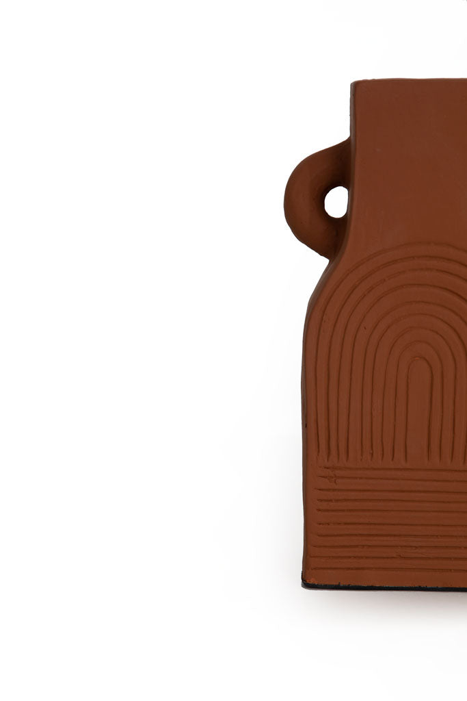 Διακοσμητικό Βάζο Dorus Teracotta (17.5x10.5x32) Soulworks 0750006 από την εταιρεία SOULWORKS