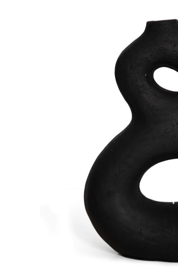 Διακοσμητικό Βάζο Bion Black (32x11x41.5) Soulworks 0750012 από την εταιρεία SOULWORKS