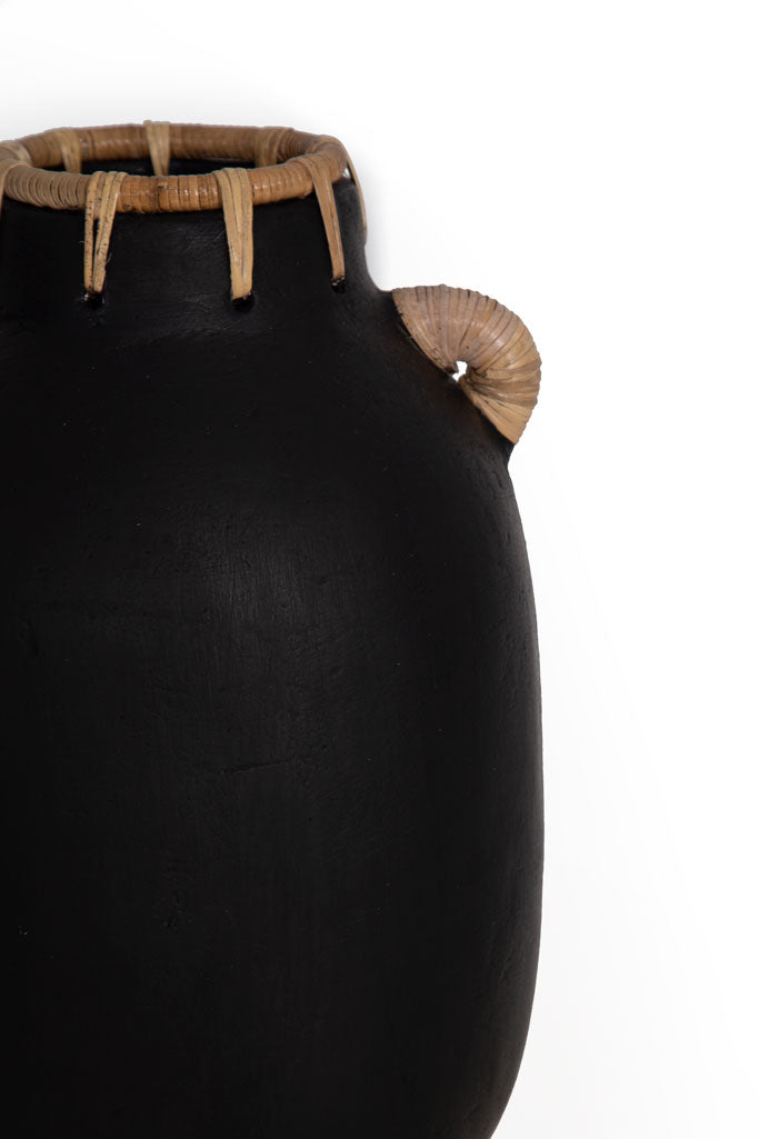 Διακοσμητικό Βάζο Usiris Black (21x35) Soulworks 0750014 από την εταιρεία SOULWORKS