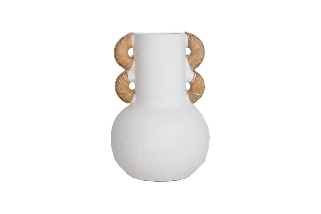 Διακοσμητικό Βάζο Kore White (30x43) Soulworks 0750017 από την εταιρεία SOULWORKS