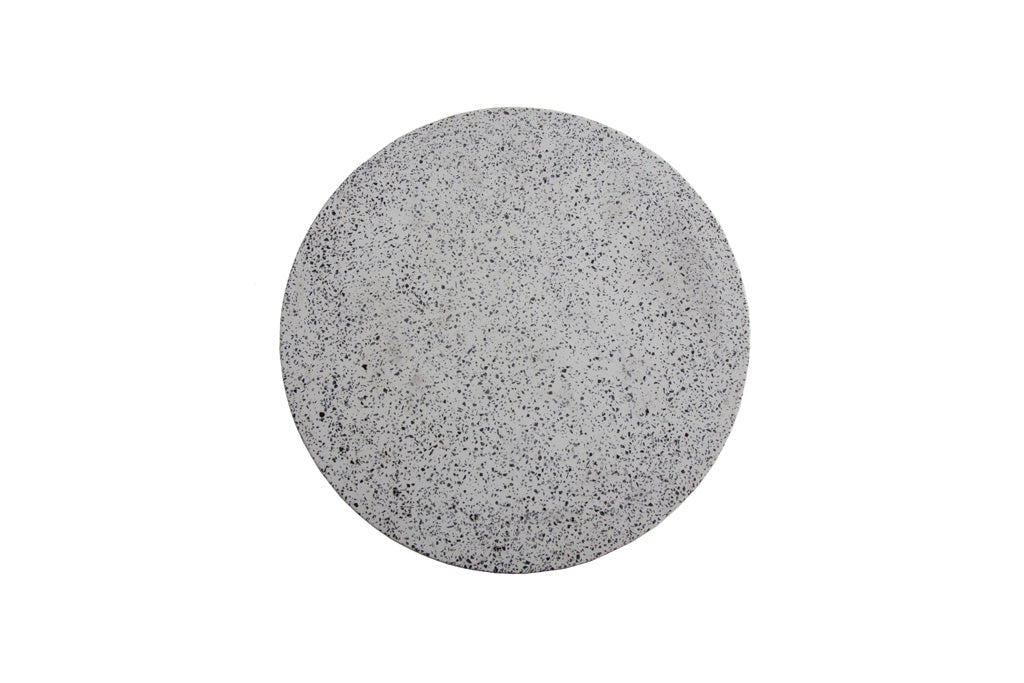 Σκαμπό Noria Terazzo Grey Black (41x41x54) Soulworks 0800005 από την εταιρεία SOULWORKS