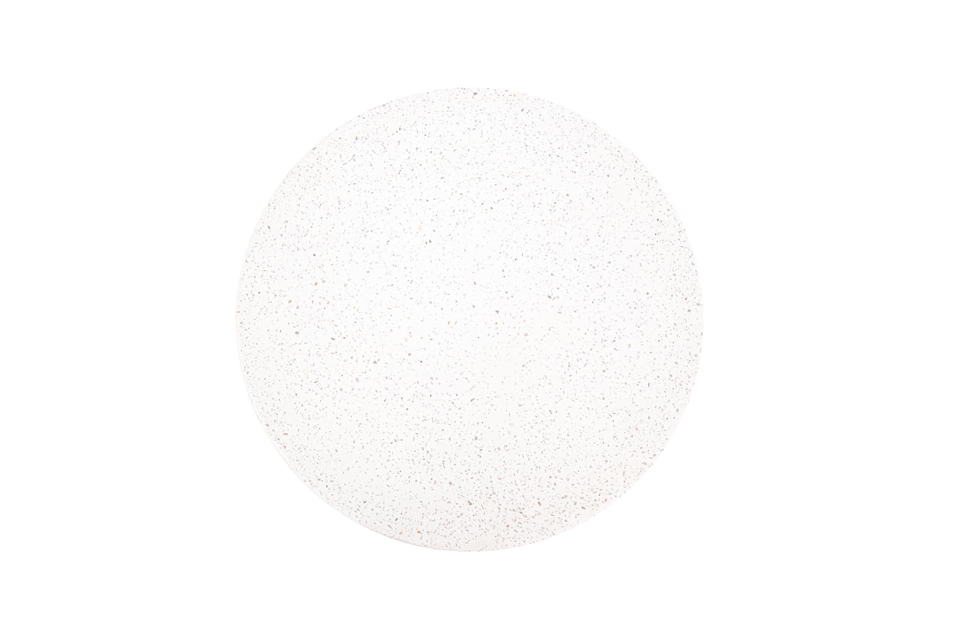 Σκαμπό Rieti Terazzo White Round (37x37x48) Soulworks 0800045 από την εταιρεία SOULWORKS