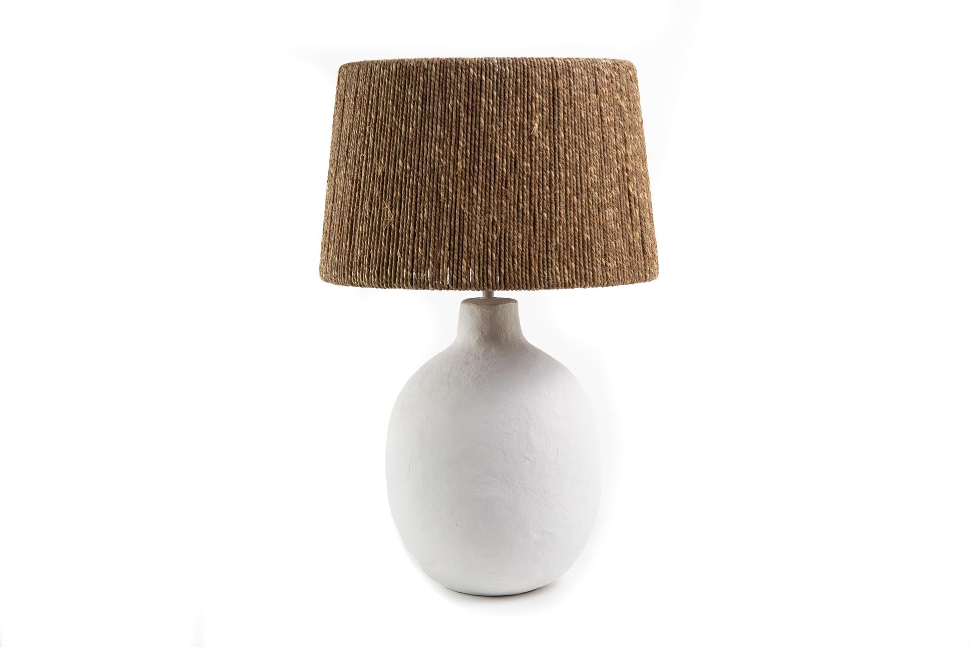 Επιτραπέζιο Φωτιστικό Fajra Seagrass White Beige (37x37x64) Soulworks 0880008 από την εταιρεία SOULWORKS