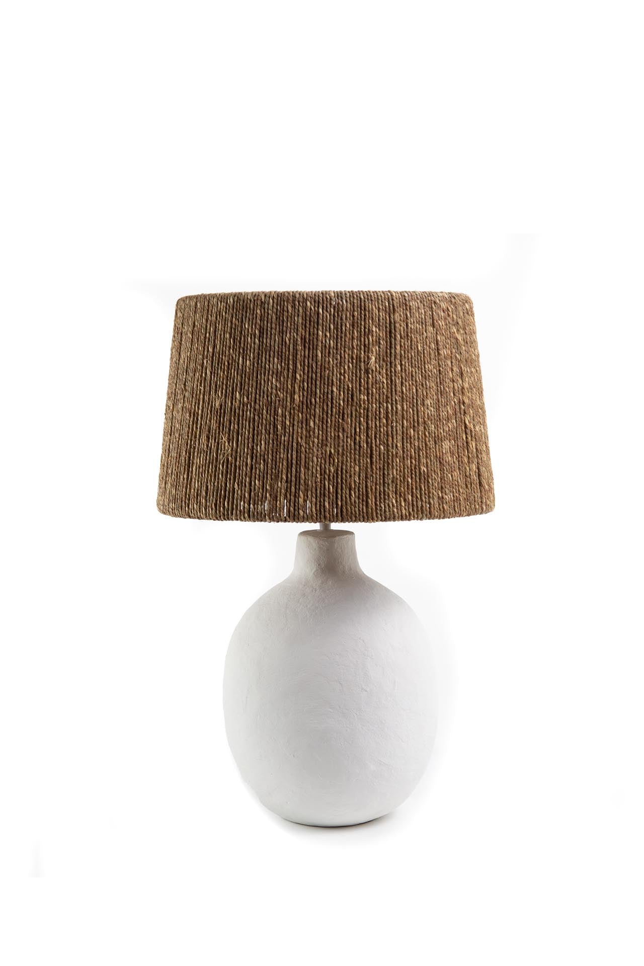 Επιτραπέζιο Φωτιστικό Fajra Seagrass White Beige (37x37x64) Soulworks 0880008 από την εταιρεία SOULWORKS