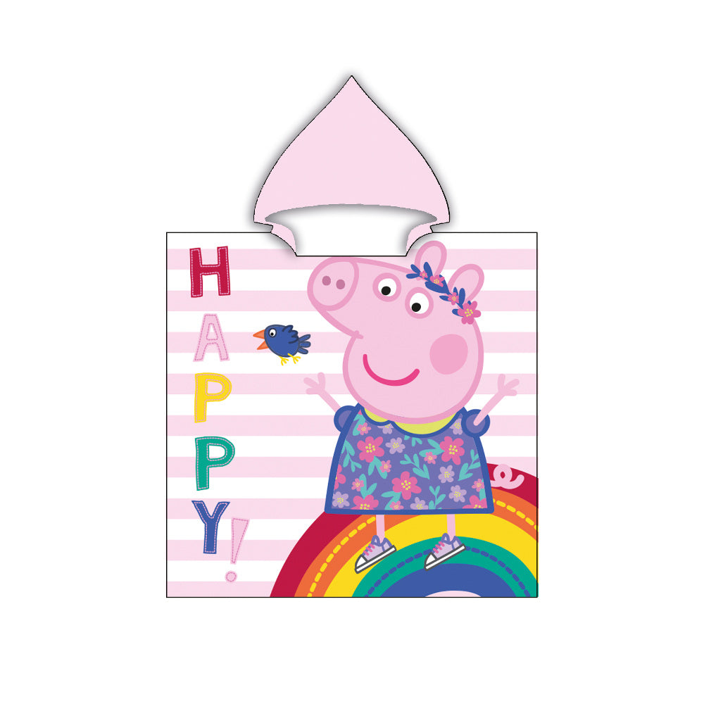 Παιδικό Πόντσο Microfiber Peppa Pig από την εταιρεία Borea Home Textiles