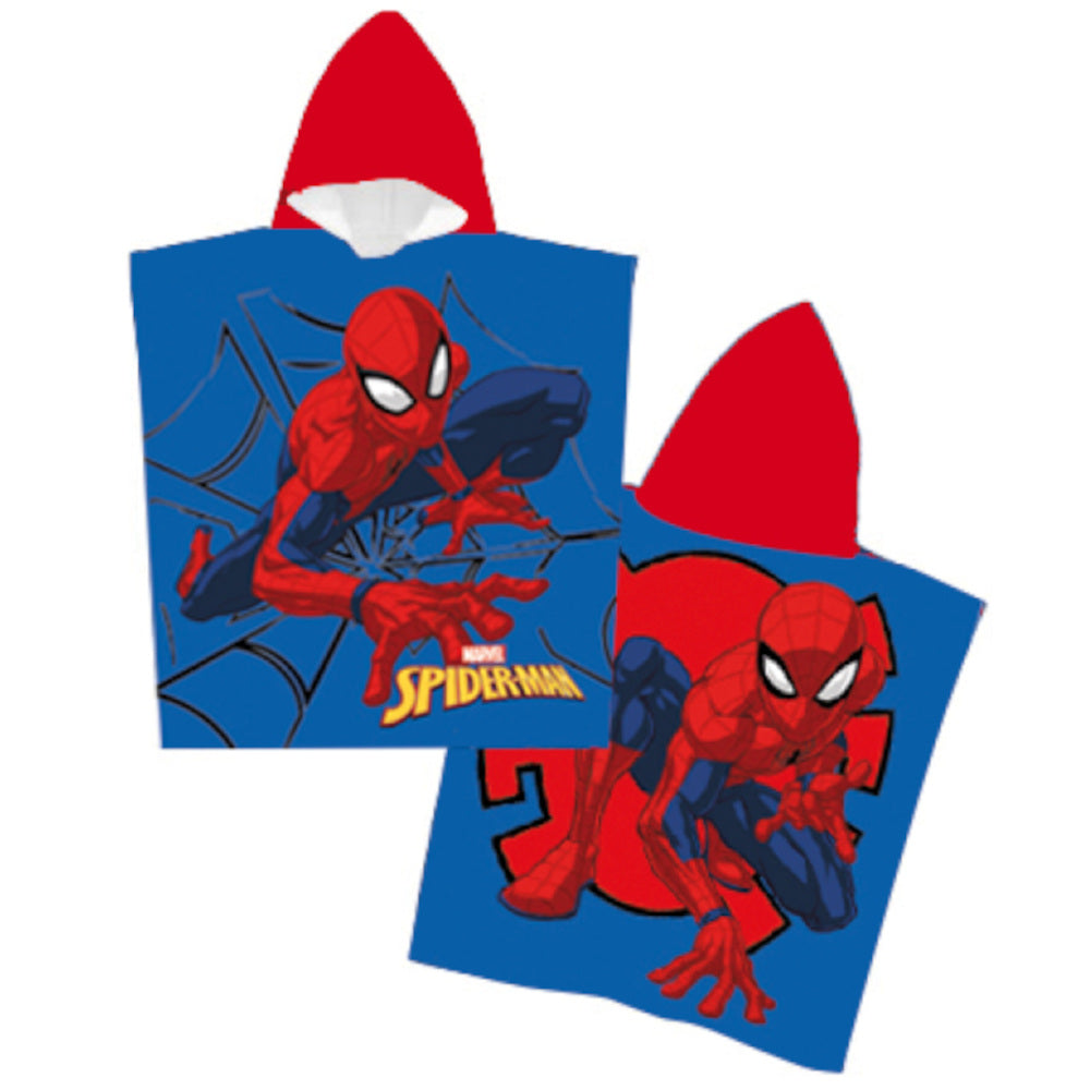 Παιδικό Πόντσο Microfiber Spiderman από την εταιρεία Borea Home Textiles