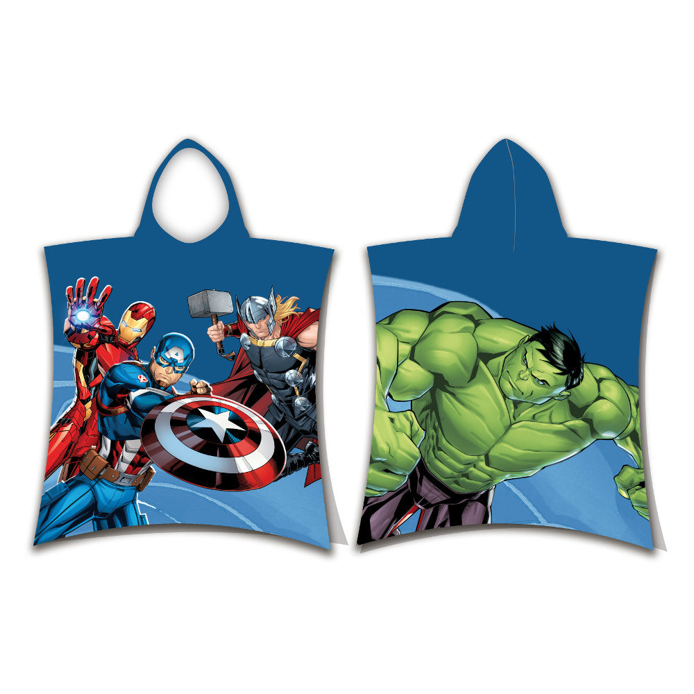 Παιδικό Πόντσο Βαμβακερό Βελούδινο Avengers 320gsm από την εταιρεία Borea Home Textiles