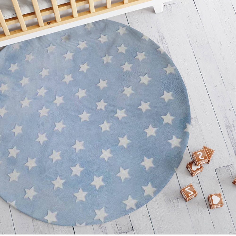 Παιδικό Χαλί Starlight Στρογγυλό από την εταιρεία Borea Home Textiles