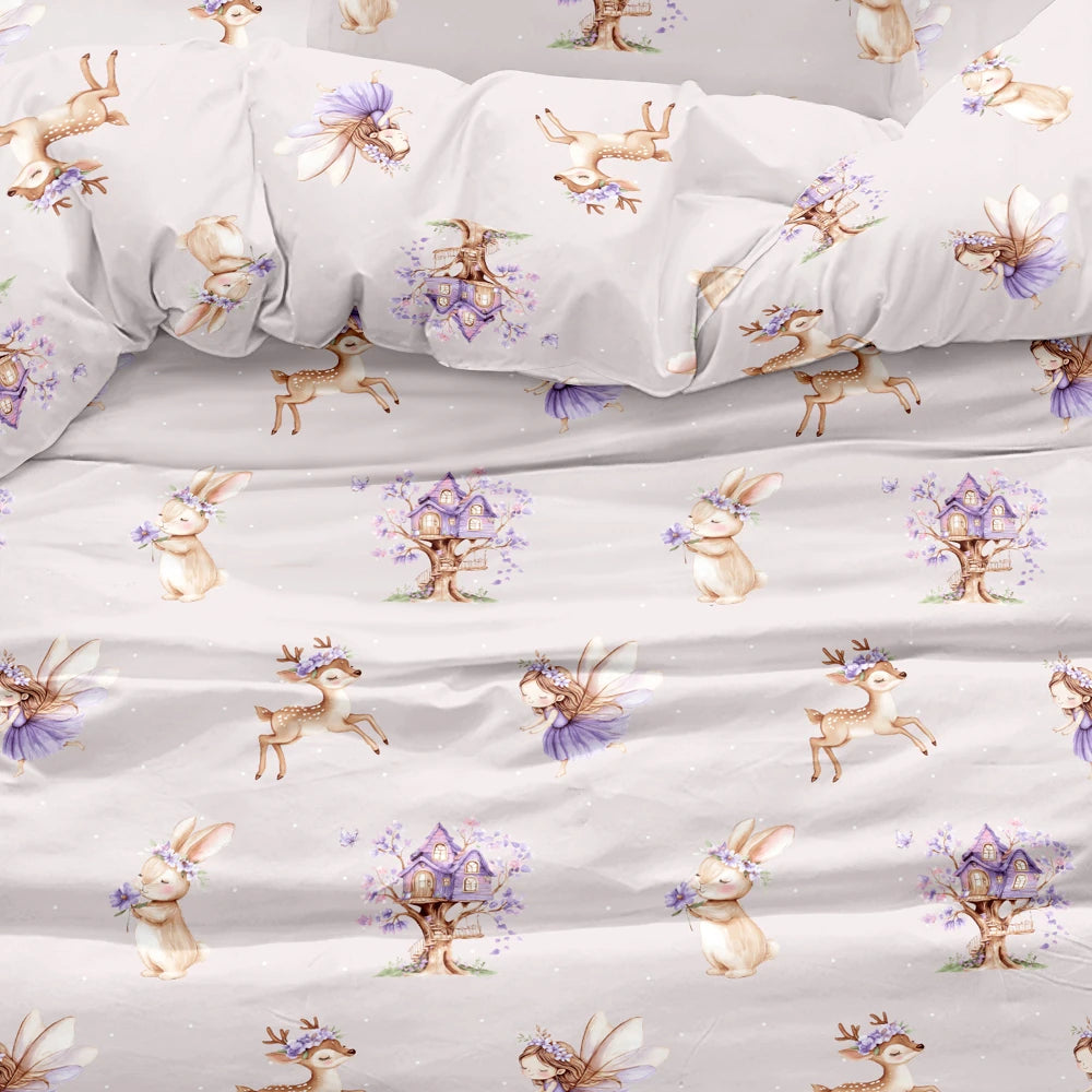 Πάπλωμα Κούνιας Magic Garden από την εταιρεία Borea Home Textiles