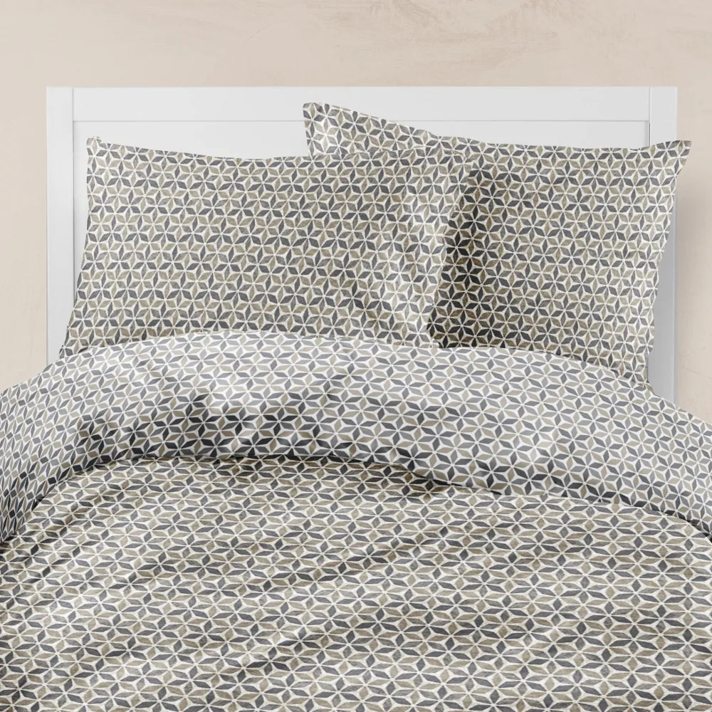 Παπλωματοθήκη Εμπριμέ Honey Μονή από την εταιρεία Borea Home Textiles