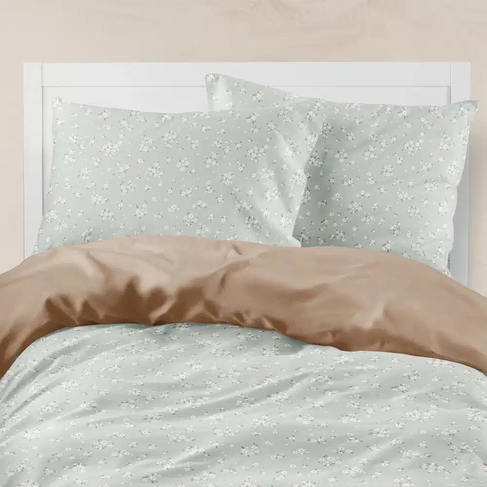 Παπλωματοθήκη Εμπριμέ Margot Μονή από την εταιρεία Borea Home Textiles