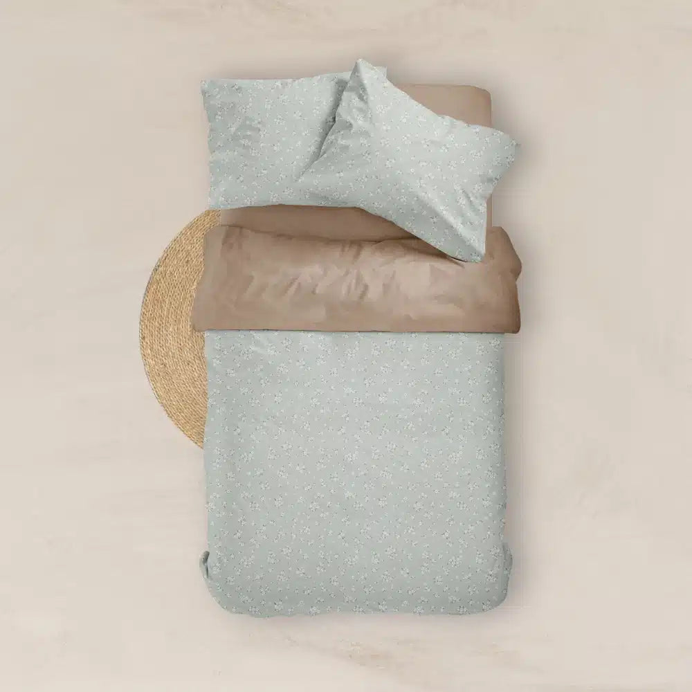 Παπλωματοθήκη Εμπριμέ Margot Μονή από την εταιρεία Borea Home Textiles