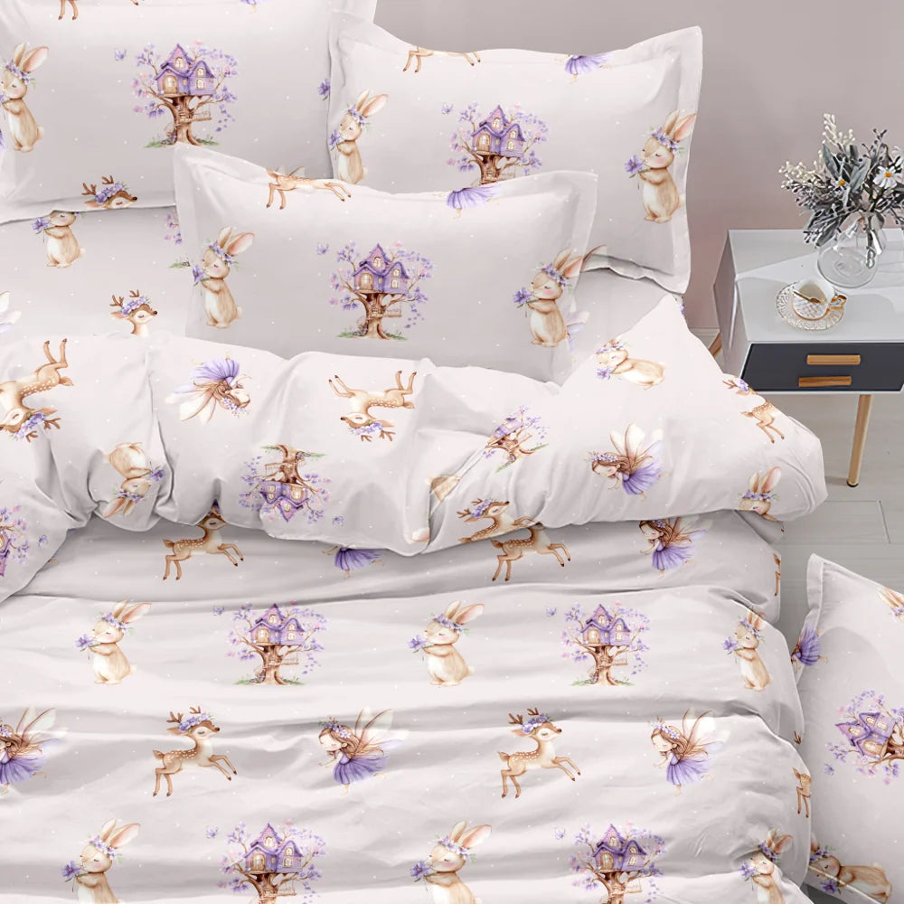 Παπλωματοθήκη Σετ Magic Garden Μονή από την εταιρεία Borea Home Textiles