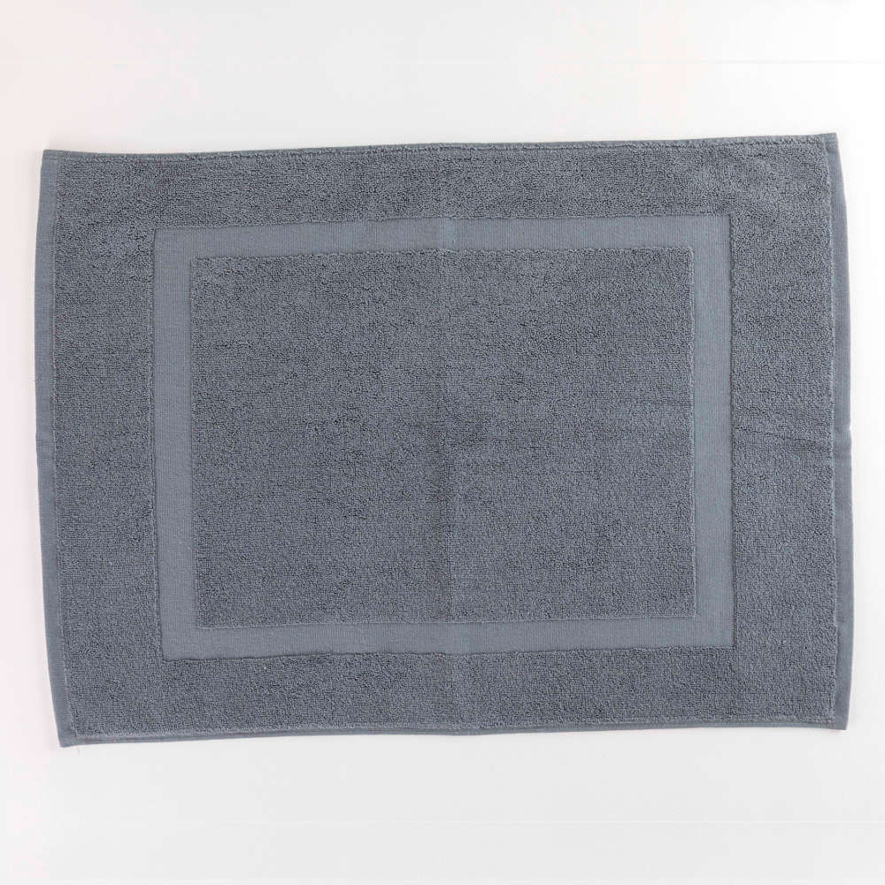 Πατακι Μπάνιου Ρίγα Ανθρακί 50 x 70 cm 50 X 70 από την εταιρεία Borea Home Textiles