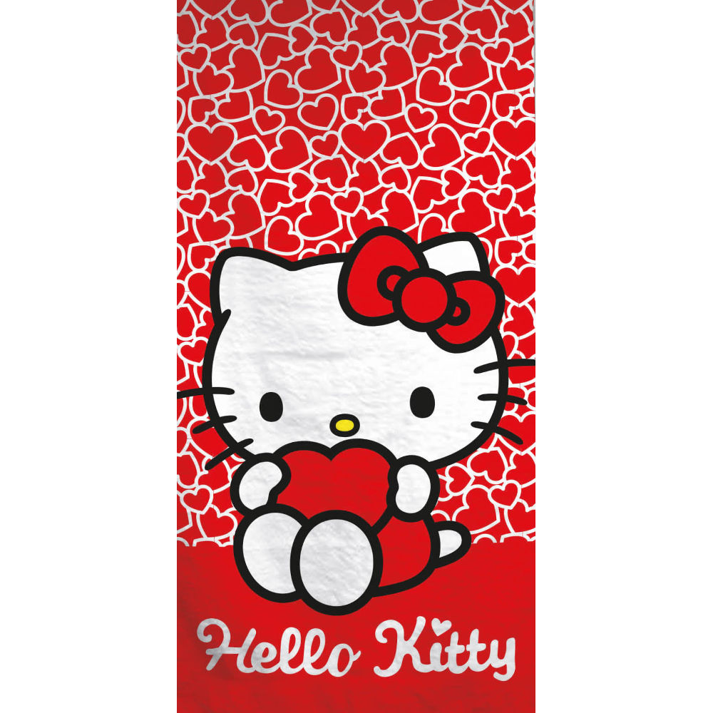 Πετσέτα Θαλάσσης Microfiber Hello Kitty από την εταιρεία Borea Home Textiles