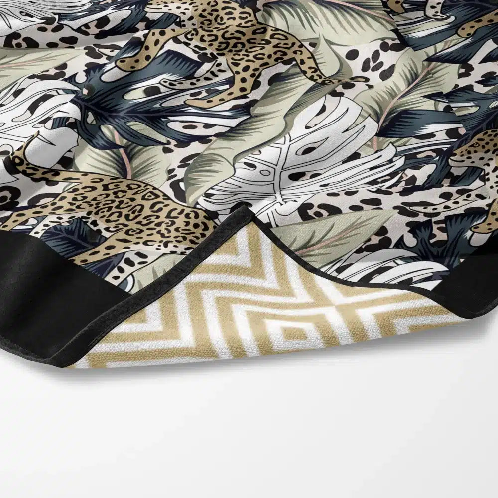 Πετσέτα Θαλάσσης Microfiber Quick Dry Leopard από την εταιρεία Borea Home Textiles