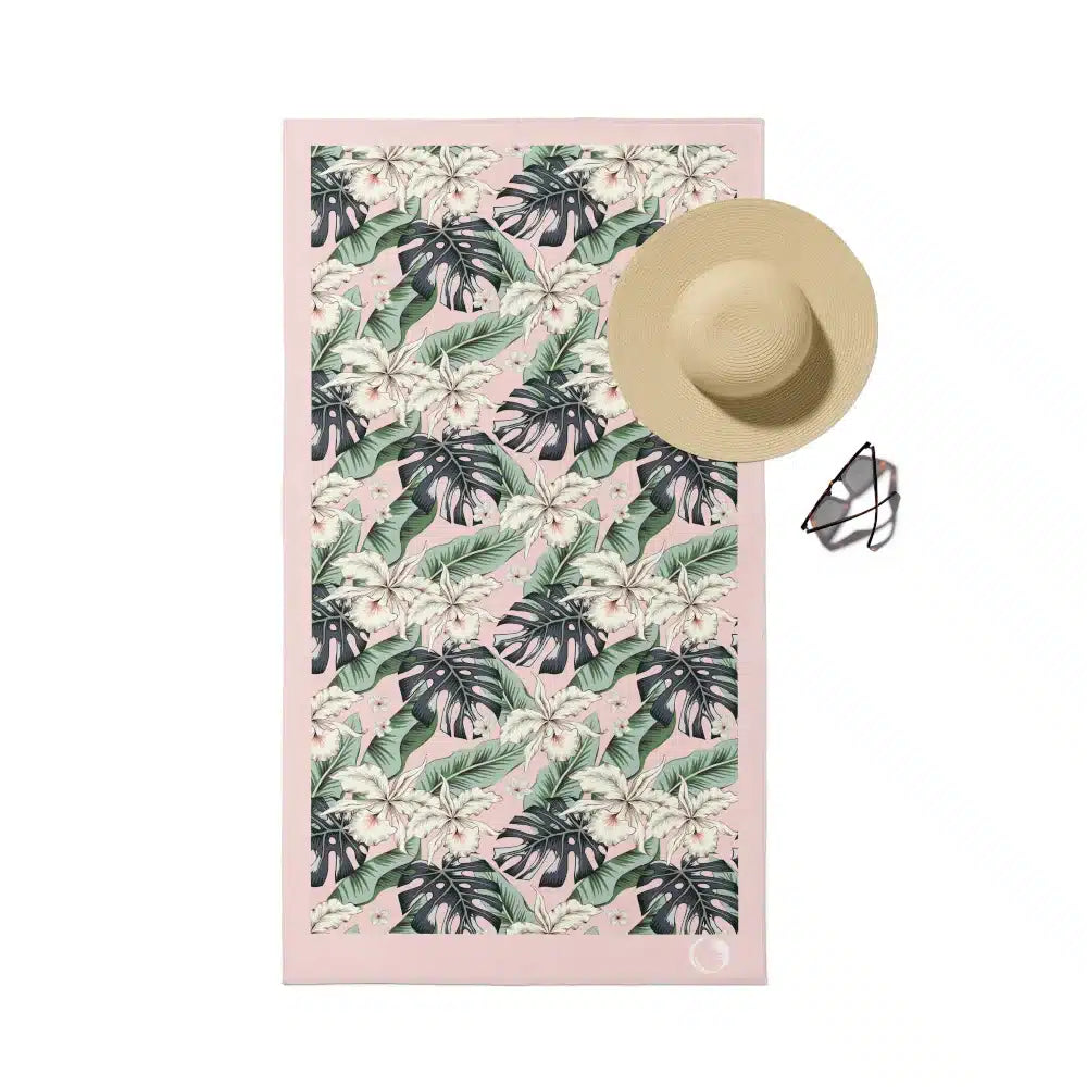 Πετσέτα Θαλάσσης Microfiber Quick Dry Monstera από την εταιρεία Borea Home Textiles