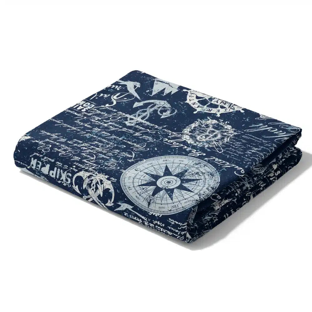 Πετσέτα Θαλάσσης Microfiber Quick Dry Nautical από την εταιρεία Borea Home Textiles
