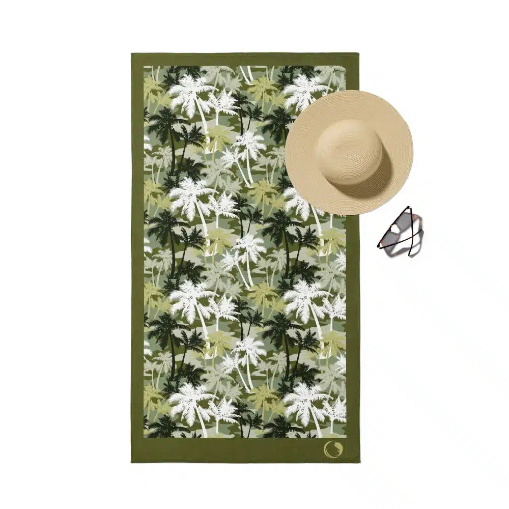 Πετσέτα Θαλάσσης Microfiber Quick Dry Palm Tree από την εταιρεία Borea Home Textiles