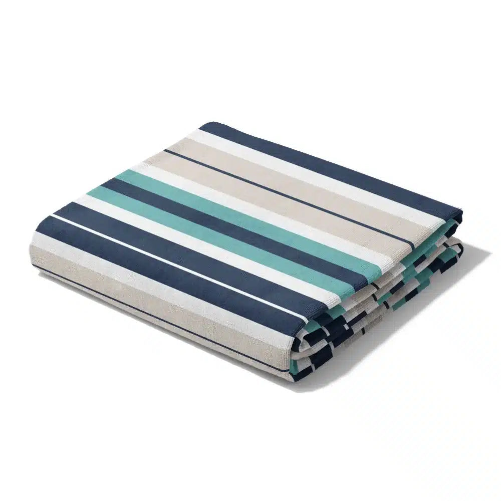 Πετσέτα Θαλάσσης Microfiber Quick Dry Stripes από την εταιρεία Borea Home Textiles