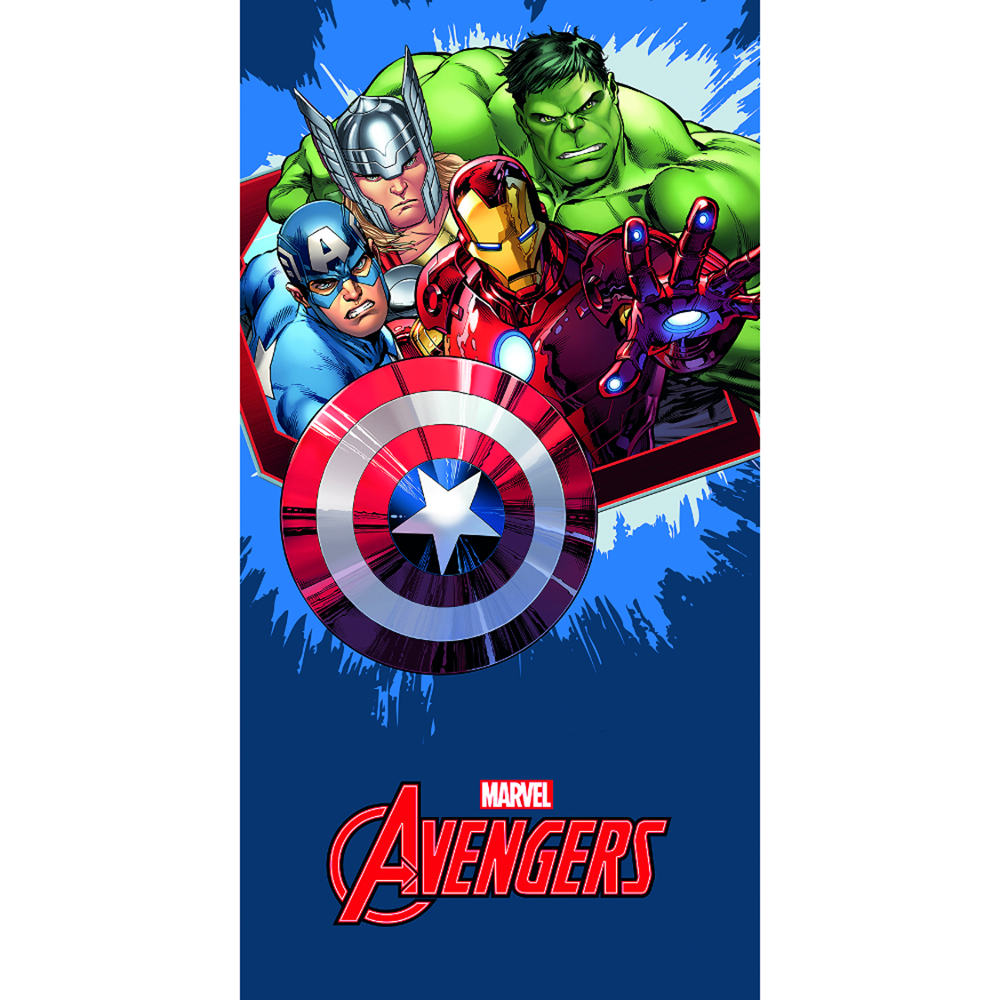 Πετσέτα Θαλάσσης Βαμβακερή Βελούδινη Avengers 320gsm από την εταιρεία Borea Home Textiles