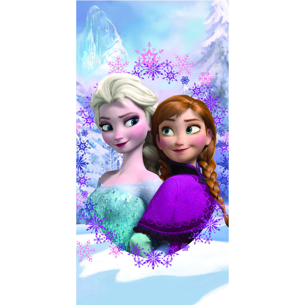 Πετσέτα Θαλάσσης Βαμβακερή Βελούδινη Frozen Heart 320gsm από την εταιρεία Borea Home Textiles