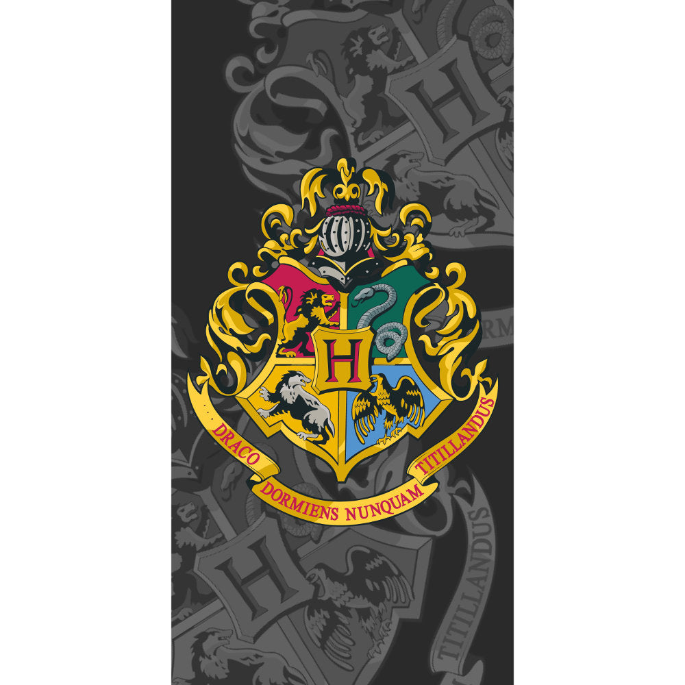 Πετσέτα Θαλάσσης Βαμβακερή Βελούδινη Harry Potter 320gsm από την εταιρεία Borea Home Textiles