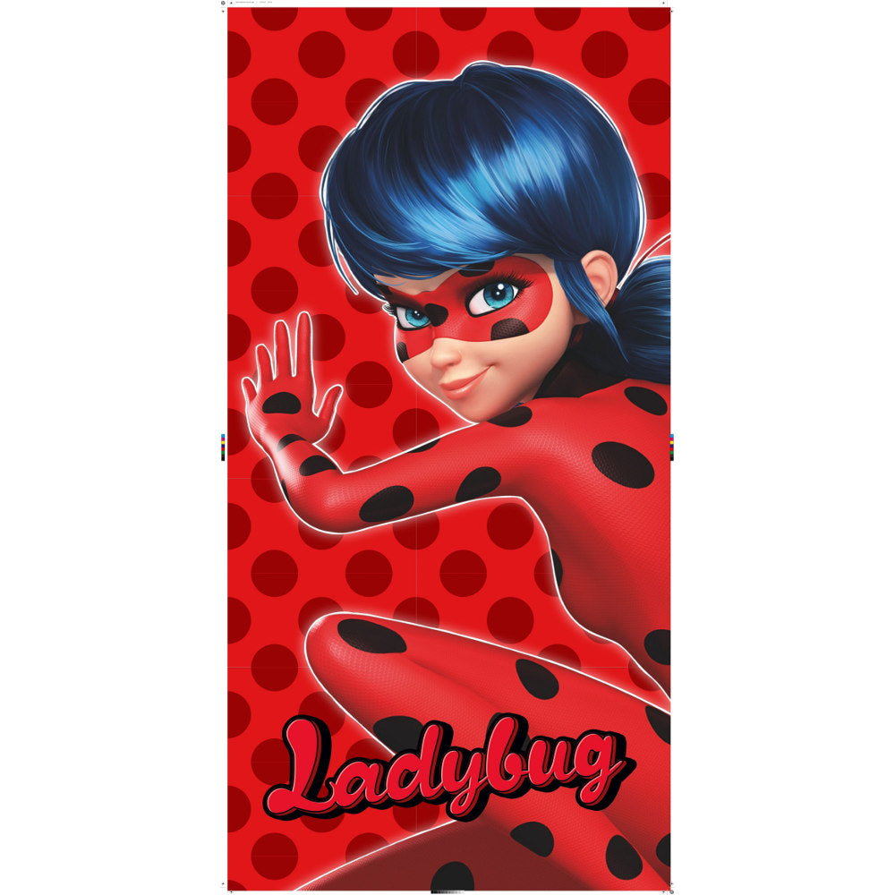 Πετσέτα Θαλάσσης Βαμβακερή Βελούδινη Ladybug 320gsm από την εταιρεία Borea Home Textiles