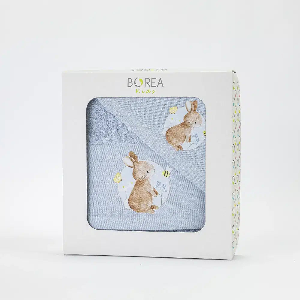 Πετσέτες Σετ 2ΤΜΧ Blush Σιέλ από την εταιρεία Borea Home Textiles