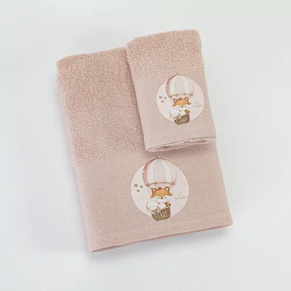 Πετσέτες Σετ 2ΤΜΧ Cutiepies από την εταιρεία Borea Home Textiles