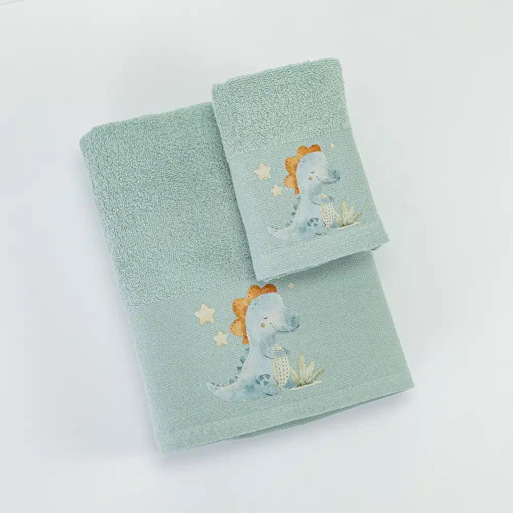 Πετσέτες Σετ 2ΤΜΧ Dinos από την εταιρεία Borea Home Textiles