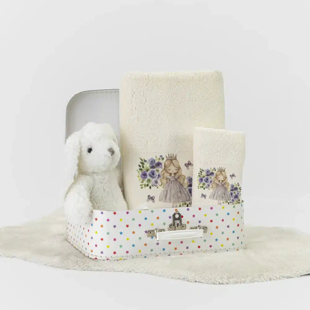 Πετσέτες Σετ 2ΤΜΧ Lily Εκρού από την εταιρεία Borea Home Textiles