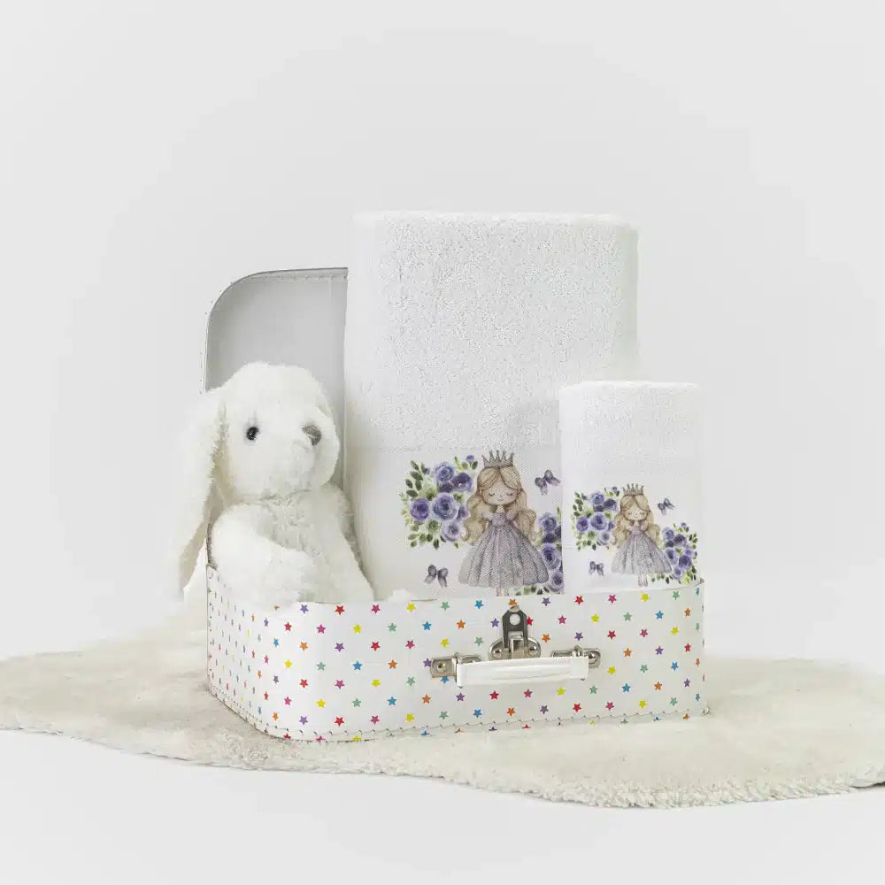 Πετσέτες Σετ 2ΤΜΧ Lily Λευκό από την εταιρεία Borea Home Textiles