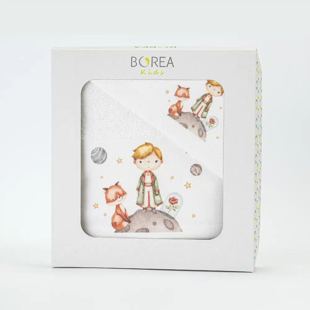 Πετσέτες Σετ 2ΤΜΧ Little Prince Λευκό από την εταιρεία Borea Home Textiles