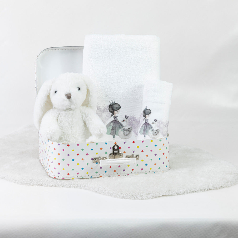 Πετσέτες Σετ 2ΤΜΧ Odette Λευκό από την εταιρεία Borea Home Textiles